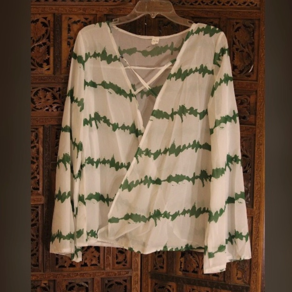 Sheer blouse